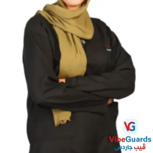 سكراب طبي نسائي أسود